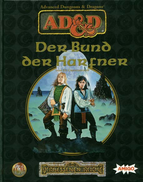 TSR D&D/AD&D Fantasy-Rollenspiele Archive: Der Bund der Harfner