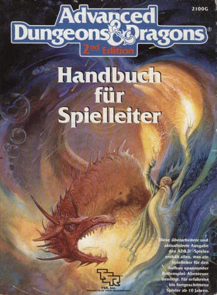 TSR D&D/AD&D Fantasy-Rollenspiele Archive: Handbuch für Spielleiter