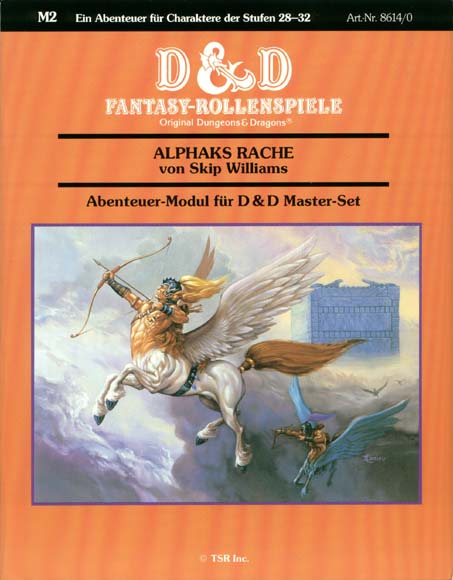 TSR D&D/AD&D Fantasy-Rollenspiele Archive: M2 Alphaks Rache