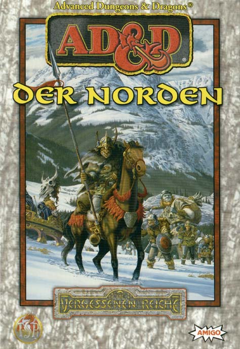 TSR D&D/AD&D Fantasy-Rollenspiele Archive: Vergessenen Reiche: Der Norden