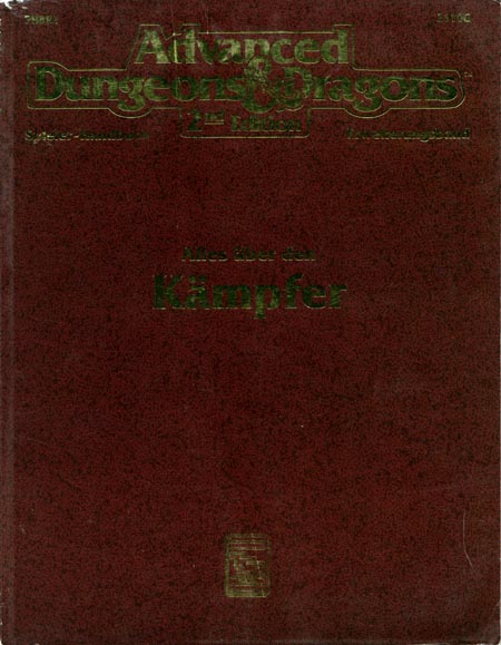TSR D&D/AD&D Fantasy-Rollenspiele Archive: Alles über den Kämpfer