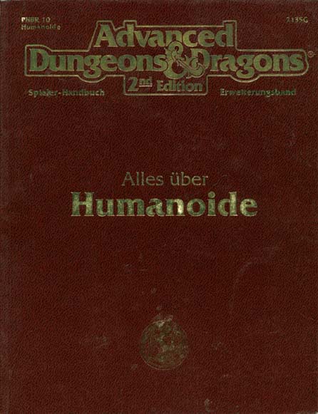 TSR D&D/AD&D Fantasy-Rollenspiele Archive: PHBR10 Alles über Humanoide