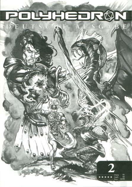TSR D&D/AD&D Fantasy-Rollenspiele Archive: Polyhderon Deutsche Ausgabe #2