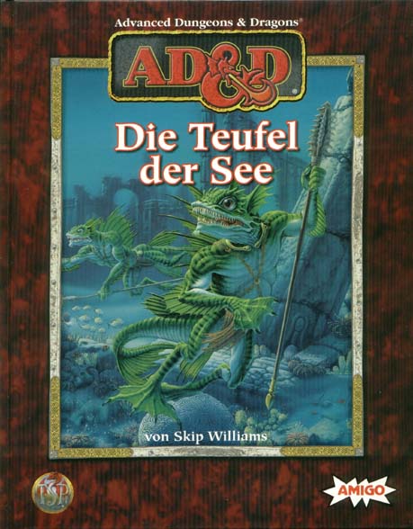 TSR D&D/AD&D Fantasy-Rollenspiele Archive: Die Teufel der See