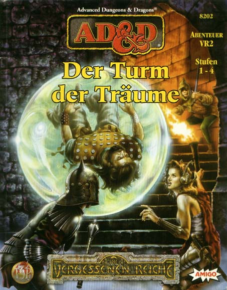TSR D&D/AD&D Fantasy-Rollenspiele Archive: VR2 Der Turm der Träume