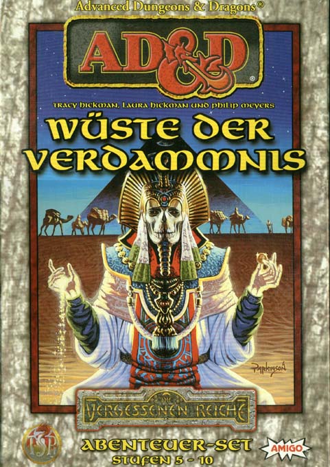 TSR D&D/AD&D Fantasy-Rollenspiele Archive: VR4 Wüste der Verdammnis