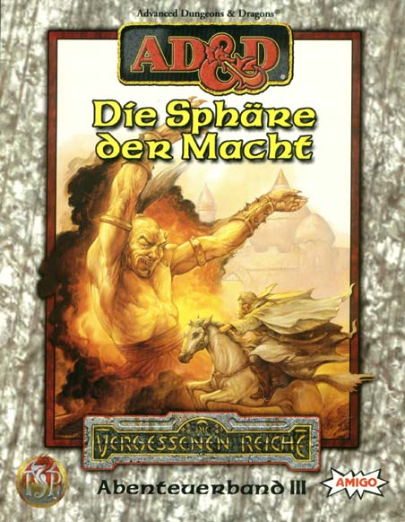 TSR D&D/AD&D Fantasy-Rollenspiele Archive: Die Sphäre der Macht