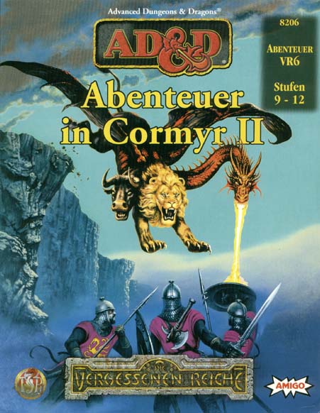 TSR D&D/AD&D Fantasy-Rollenspiele Archive: VR6 Abenteuer in Cormyr II