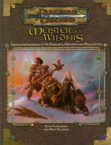 TSR D&D/AD&D Fantasy-Rollenspiele Archive: Meister der Wildnis