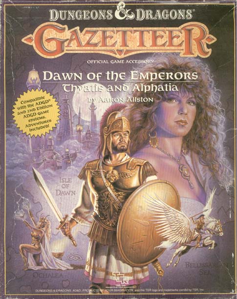TSR Dungeons & Dragons Archive: Gazetteer: Dawn of the Emperors: Thyatis and Alphatia