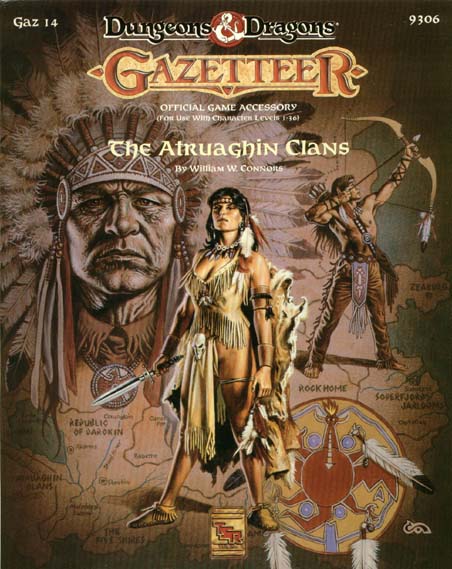 TSR Dungeons & Dragons Archive: Gazetteer: The Atruaghin Clans