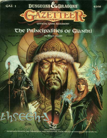 TSR Dungeons & Dragons Archive: Gazetteer: The Principalities of Glantri