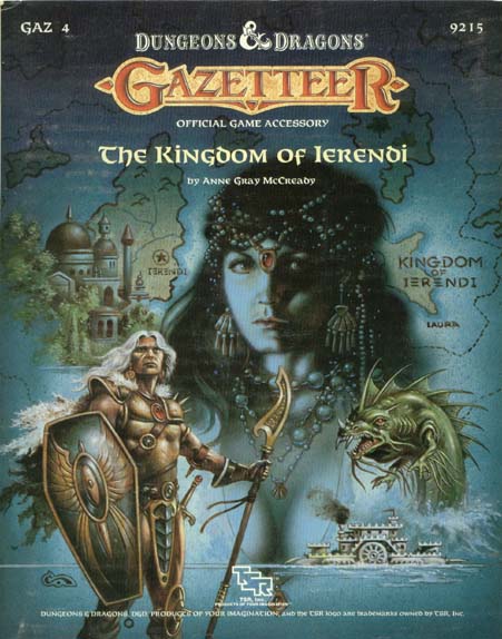 TSR Dungeons & Dragons Archive: Gazetteer: The Kingdom of Ierendi