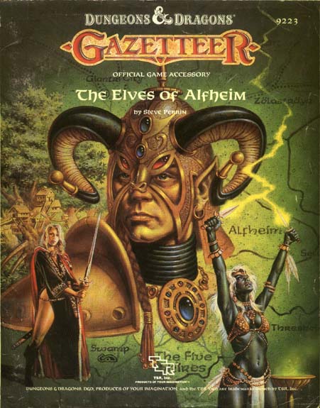 TSR Dungeons & Dragons Archive: Gazetteer: The Elves of Alfheim