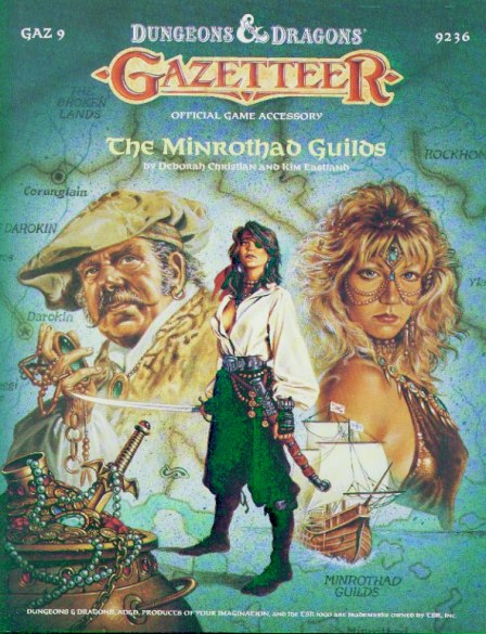 TSR Dungeons & Dragons Archive: Gazetteer: GAZ9 The Minrothad Guilds