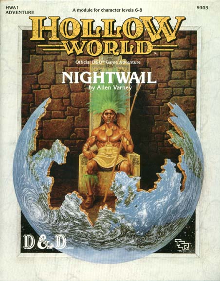 TSR Dungeons & Dragons Archive: Hollow World: Nightwail
