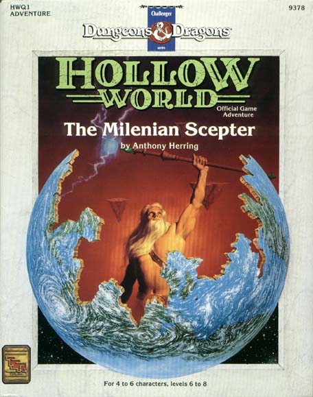 TSR Dungeons & Dragons Archive: Hollow World: The Milenian Scepter