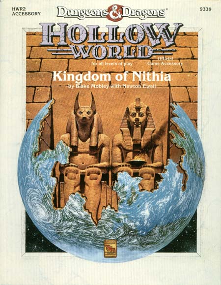 TSR Dungeons & Dragons Archive: Hollow World: Kingdom of Nithia
