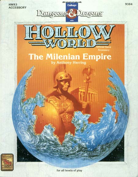 TSR Dungeons & Dragons Archive: Hollow World: The Milenian Empire