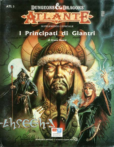 TSR Dungeons & Dragons Archive: Italian Dungeons & Dragons: ATL3 I Principati di Glantri