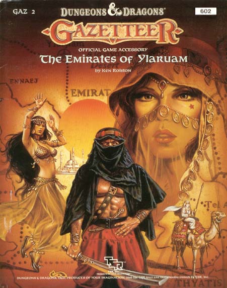 TSR Dungeons & Dragons Archive: Japanese Archive: GAZ2 Gazetteer: The Emirates of Ylaruam