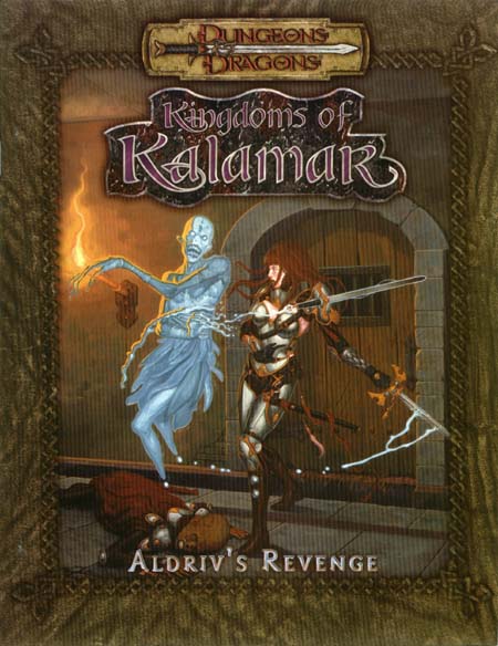 TSR Dungeons & Dragons Archive: Kingdoms of Kalamar: Aldriv's Revenge