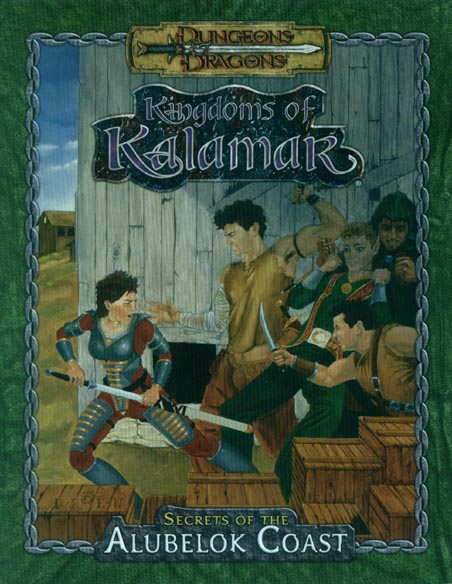 TSR Dungeons & Dragons Archive: Kingdoms of Kalamar: Secrets of the Alubelok Coast