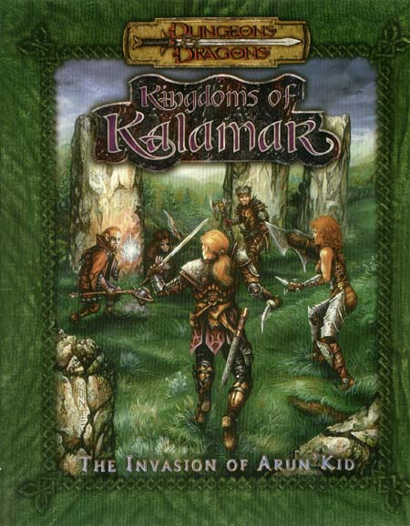 TSR Dungeons & Dragons Archive: Kingdoms of Kalamar: The Invasion of Arun'Kid