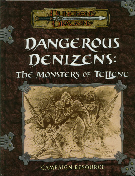 TSR Dungeons & Dragons Archive: Kingdoms of Kalamar: Dangerous Denizens: The Monsters of Tellene