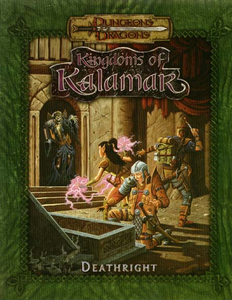 TSR Dungeons & Dragons Archive: Kingdoms of Kalamar: Deathright