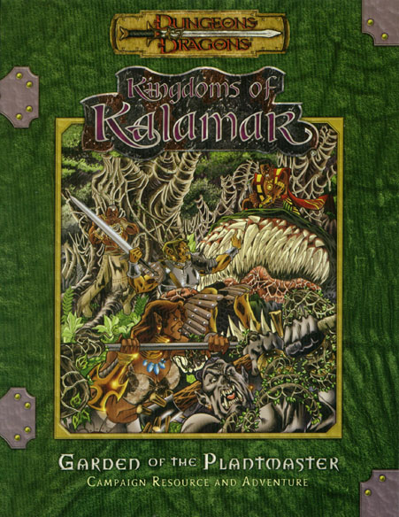 TSR Dungeons & Dragons Archive: Kingdoms of Kalamar: Garden of the Plantmaster