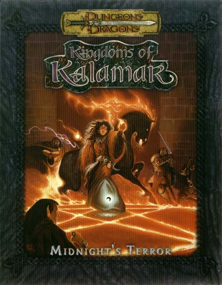 TSR Dungeons & Dragons Archive: Kingdoms of Kalamar: Midnight's Terror