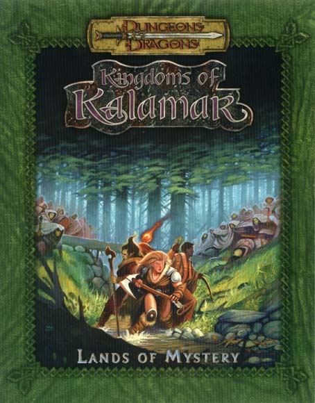 TSR Dungeons & Dragons Archive: Kingdoms of Kalamar: Lands of Mystery