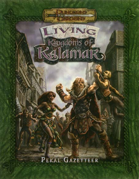 TSR Dungeons & Dragons Archive: Kingdoms of Kalamar: Pekal Gazetteer