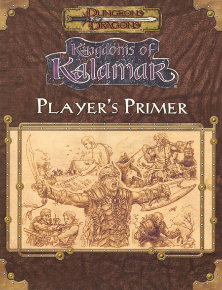 TSR Dungeons & Dragons Archive: Kingdoms of Kalamar: Player's Primer