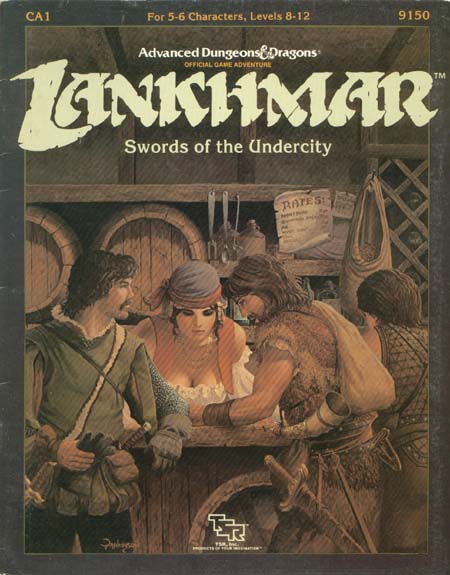 TSR Dungeons & Dragons Archive: Lankhmar: Swords of the Undercity