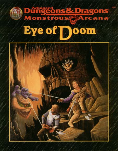TSR Dungeons & Dragons Archive: Monstrous Arcana: Eye of Doom