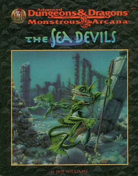 TSR Dungeons & Dragons Archive: Monstrous Arcana: The Sea Devils