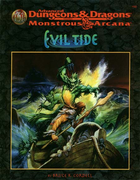 TSR Dungeons & Dragons Archive: Monstrous Arcana: Evil Tide