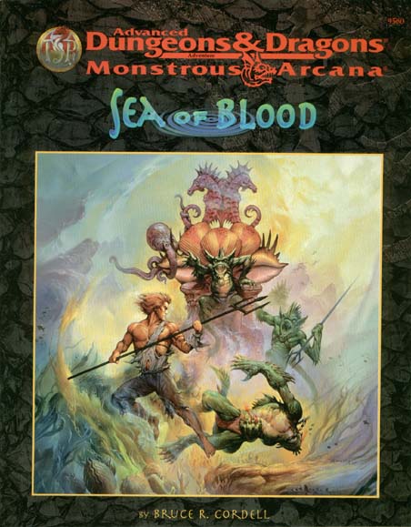 TSR Dungeons & Dragons Archive: Monstrous Arcana: Sea of Blood
