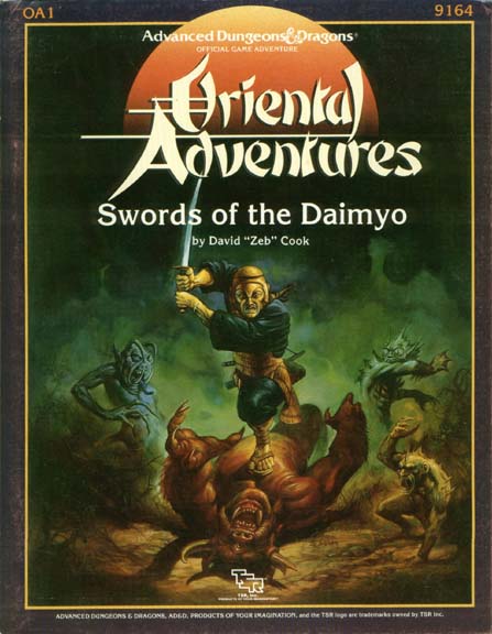 Advanced Dungeons & Dragons Archive: Oriental Adventures: Swords of the Daimyo