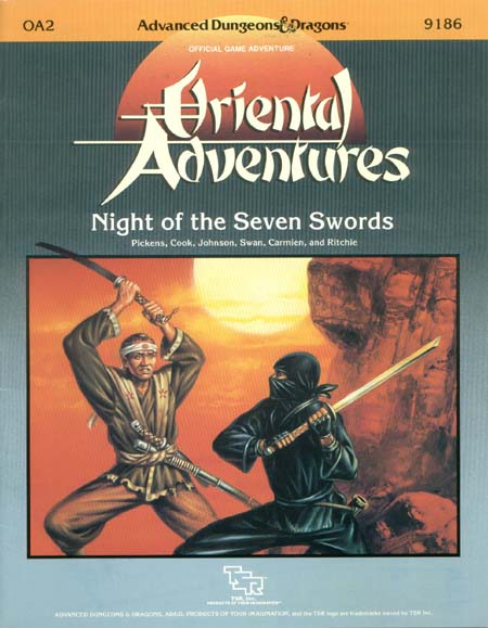Advanced Dungeons & Dragons Archive: Oriental Adventures: Night of the Seven Swords