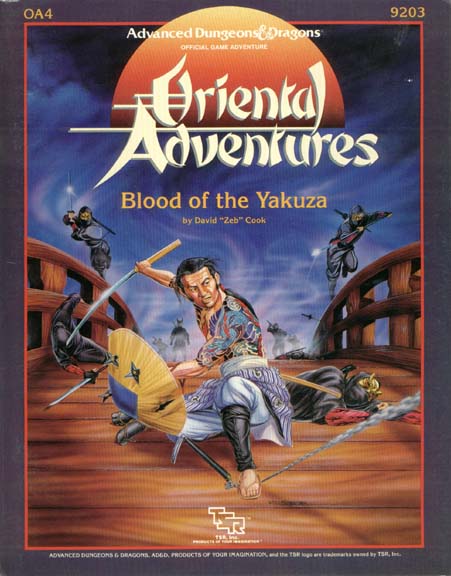Advanced Dungeons & Dragons Archive: Oriental Adventures: Blood of the Yakuza