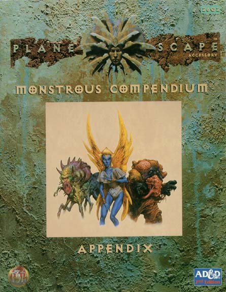 TSR Dungeons & Dragons Archive: Planescape: Monstrous Compendium Appendix
