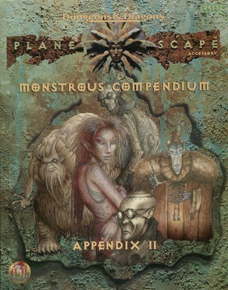 TSR Dungeons & Dragons Archive: Planescape: Monstrous Compendium Appendix II