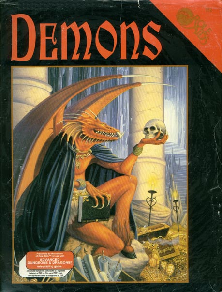 TSR Dungeons & Dragons Archive: Role Aids: Demons