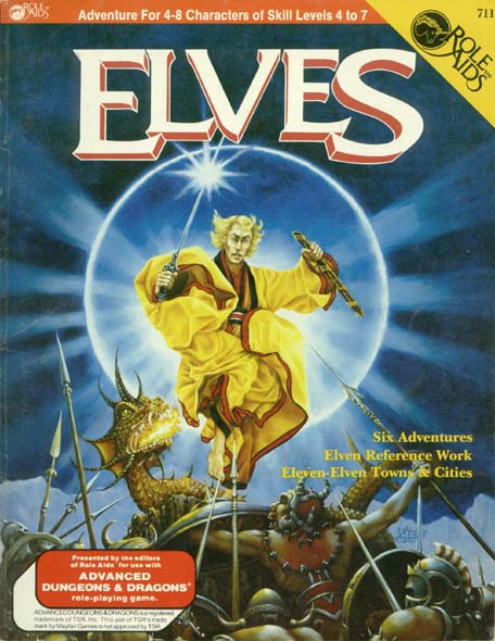 TSR Dungeons & Dragons Archive: Role Aids: Elves