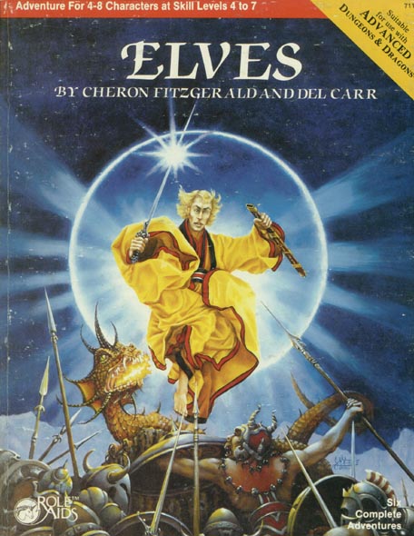 TSR Dungeons & Dragons Archive: Role Aids: Elves