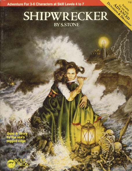 TSR Dungeons & Dragons Archive: Role Aids: Shipwrecker