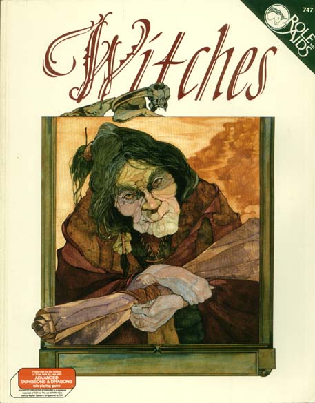 TSR Dungeons & Dragons Archive: Role Aids: Witches
